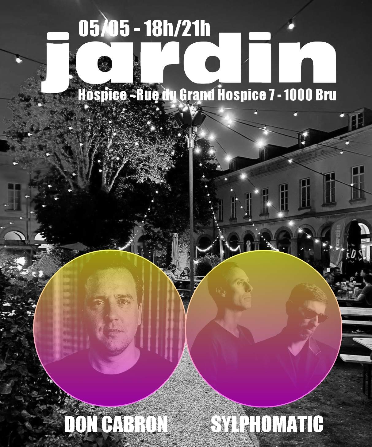 Jardin Hospice - フライヤー表