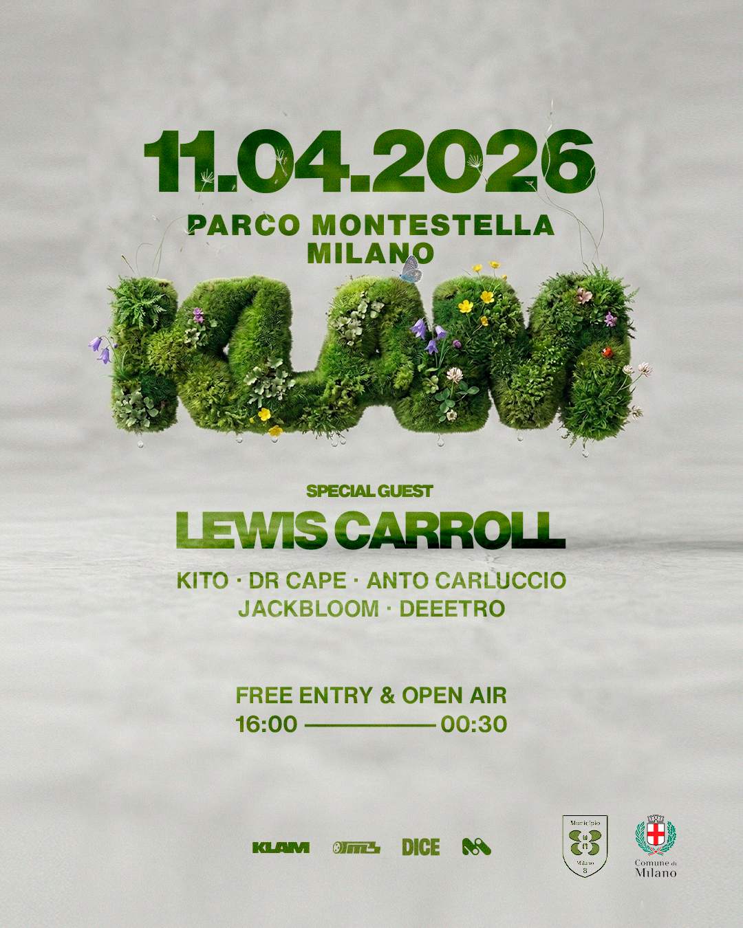 KLAM at MONTESTELLA PARK at Parco Monte Stella, Milan