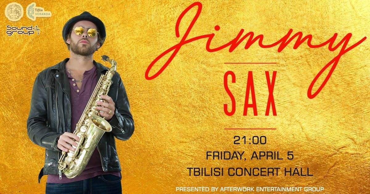Jimmy Sax Live - フライヤー表