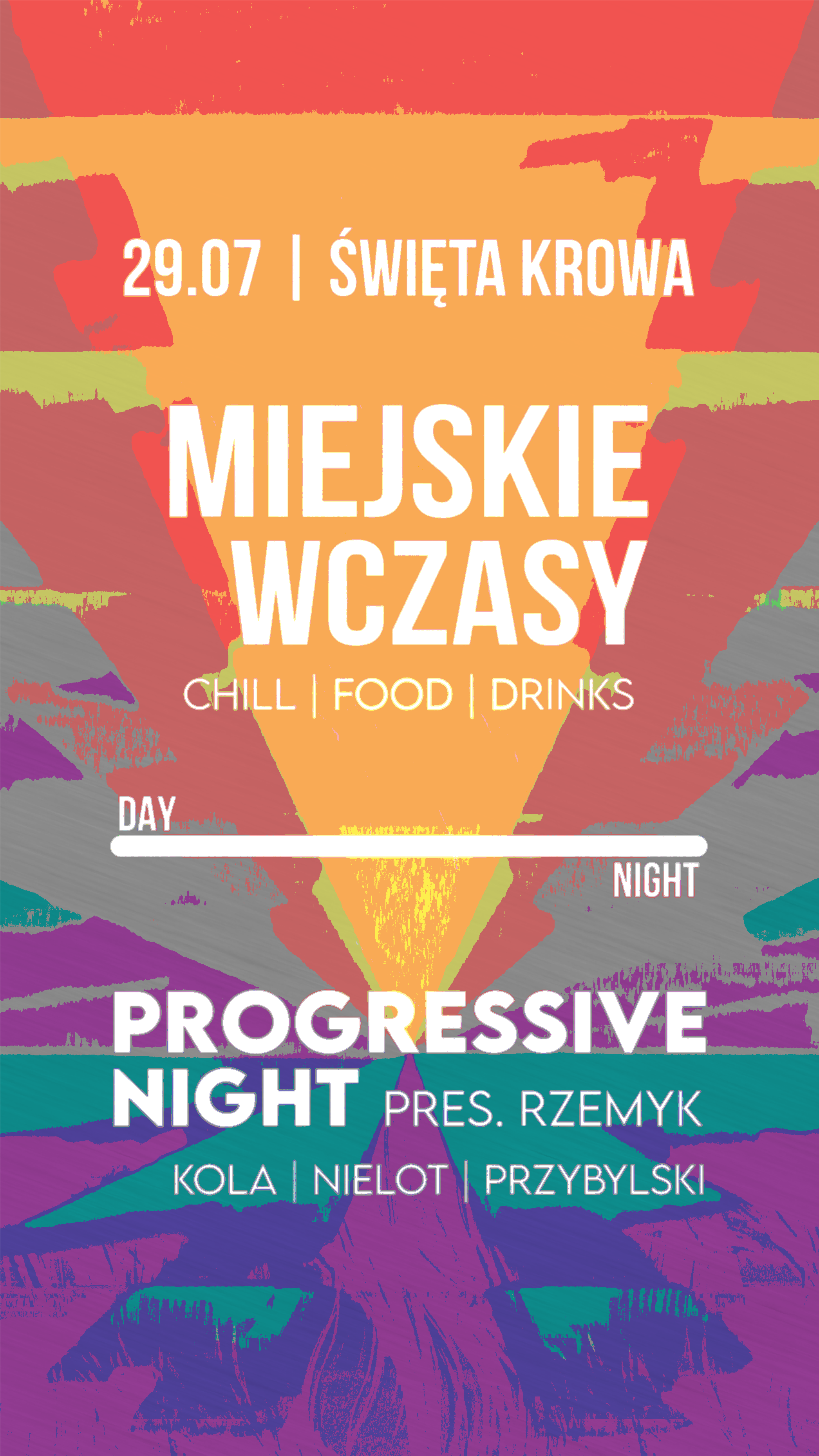 MIEJSKIE WCZASY / PROGRESSIVE NIGHT - Página trasera