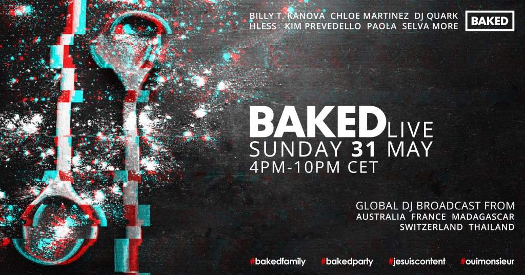 BAKEDlive! Sunday May 31st - Global DJ Broadcast on Twitch.tv - Página frontal
