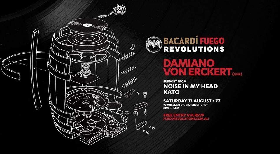 BACARDI Fuego Revolutions 03 with Damiano Von Erckert - Página frontal