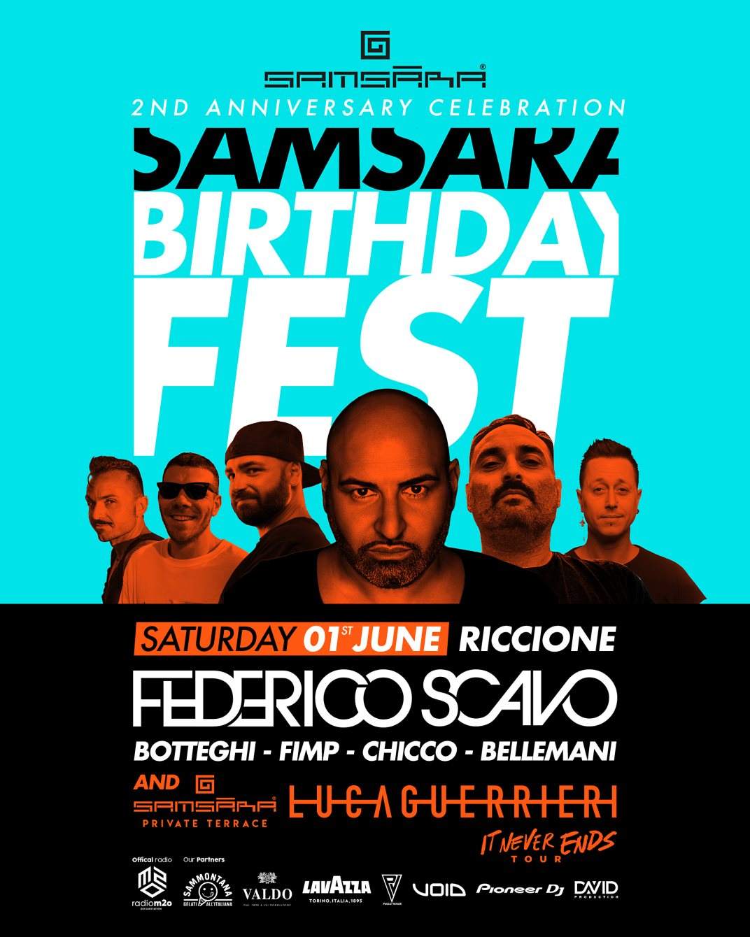 It Never Ends Tour at Samsara Birthday - Página frontal