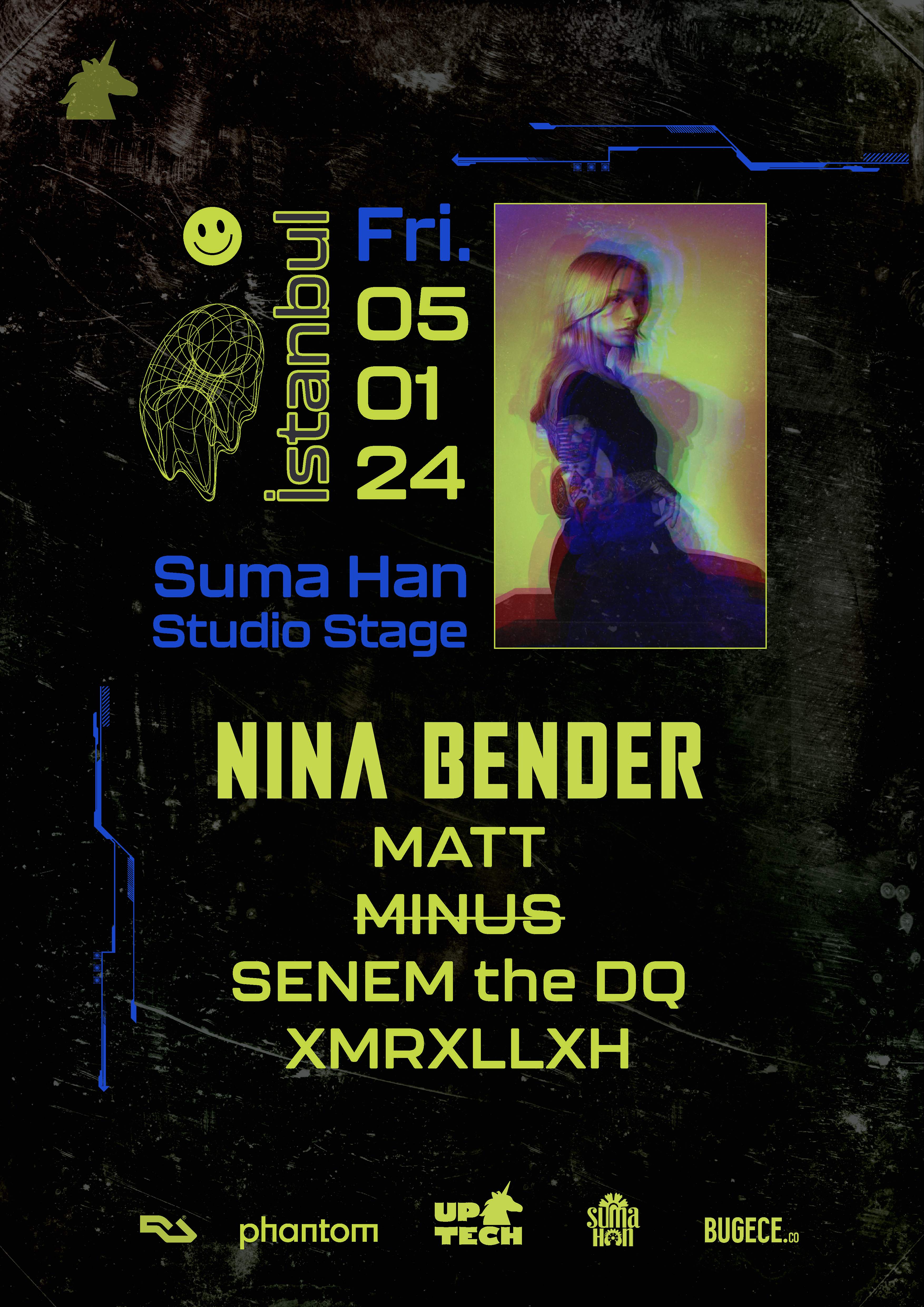 Nina Bender Istanbul by UPTech - フライヤー裏