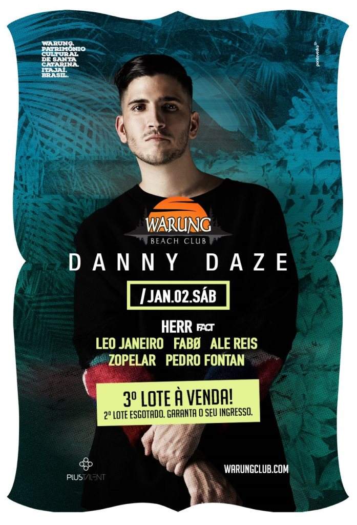 Danny Daze - Página frontal