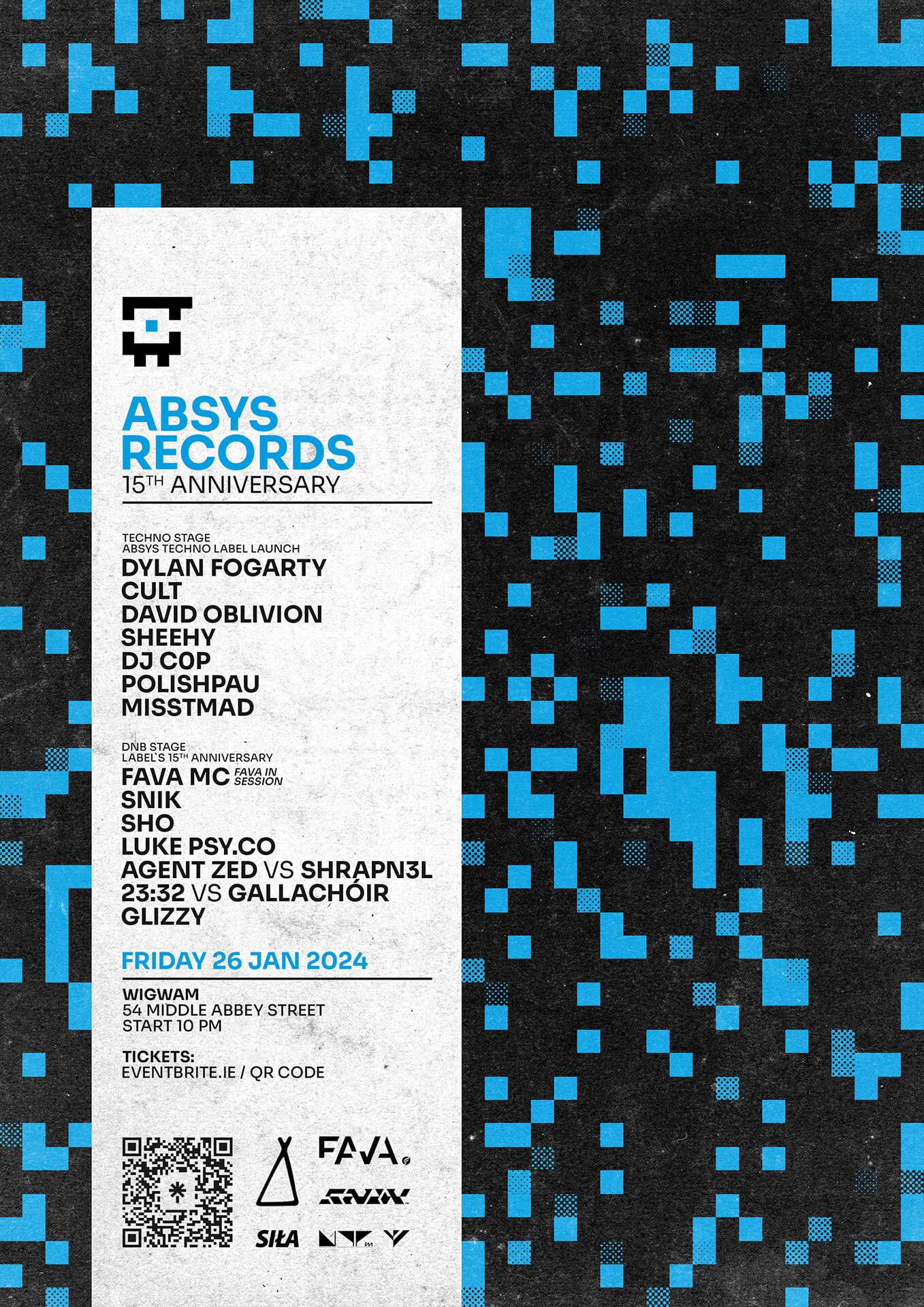 Absys Records - 15th Anniversary - Página frontal