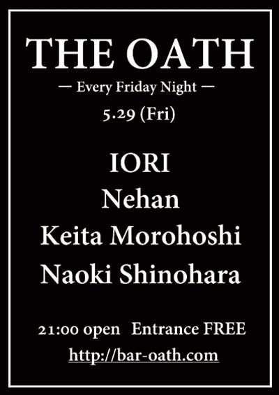 The Oath -Every Friday Night- - フライヤー表