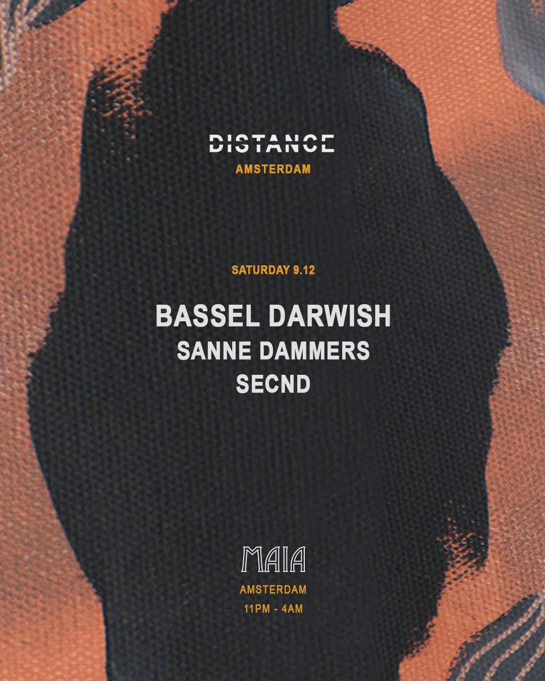 Distance Showcase Amsterdam at Ma a Amsterdam