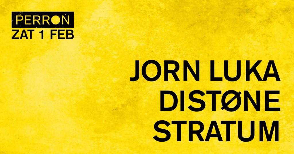 Jorn Luka, Distøne, Stratum (Free Till 01:00) - Página frontal