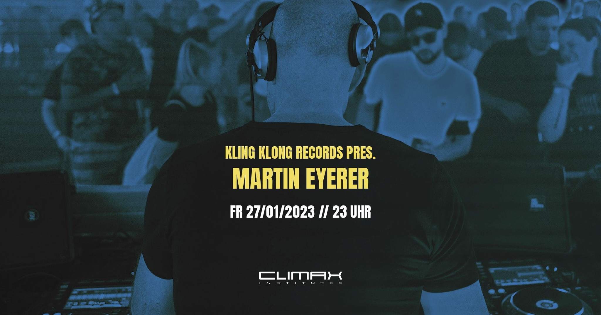 KLING KLONG RECORDS pres. Martin Eyerer - フライヤー表