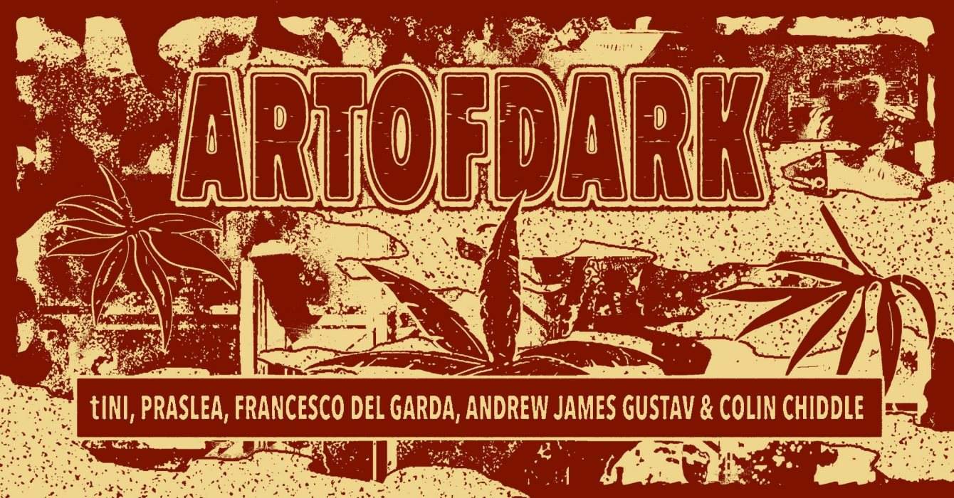 Art of Dark - Terrace Party with tINI, Praslea, Francesco Del Garda  - フライヤー表