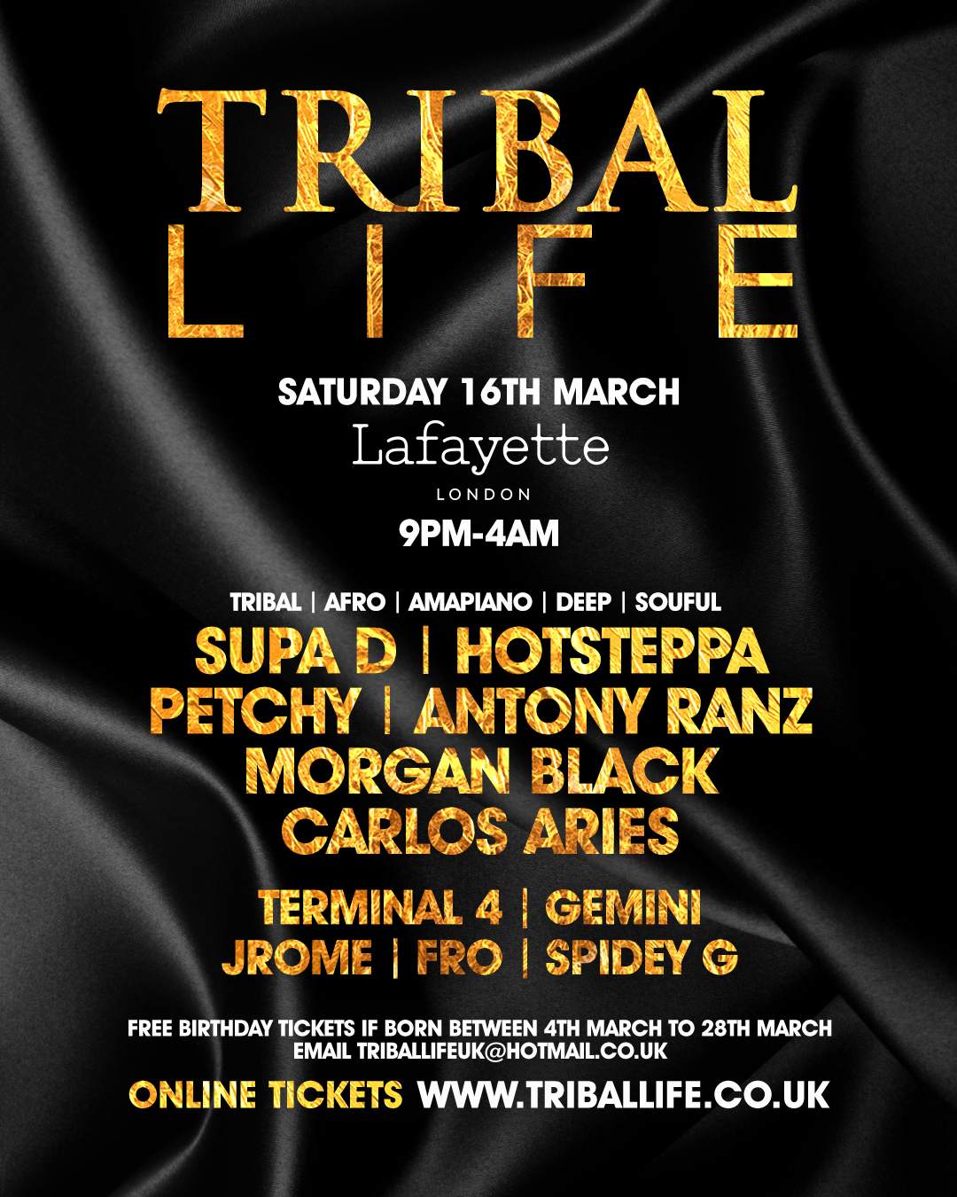 Tribal Life at Lafayette London, London