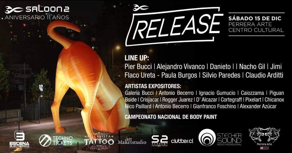 Release Arte Cabello & Electronic Music in La Perrera - フライヤー表