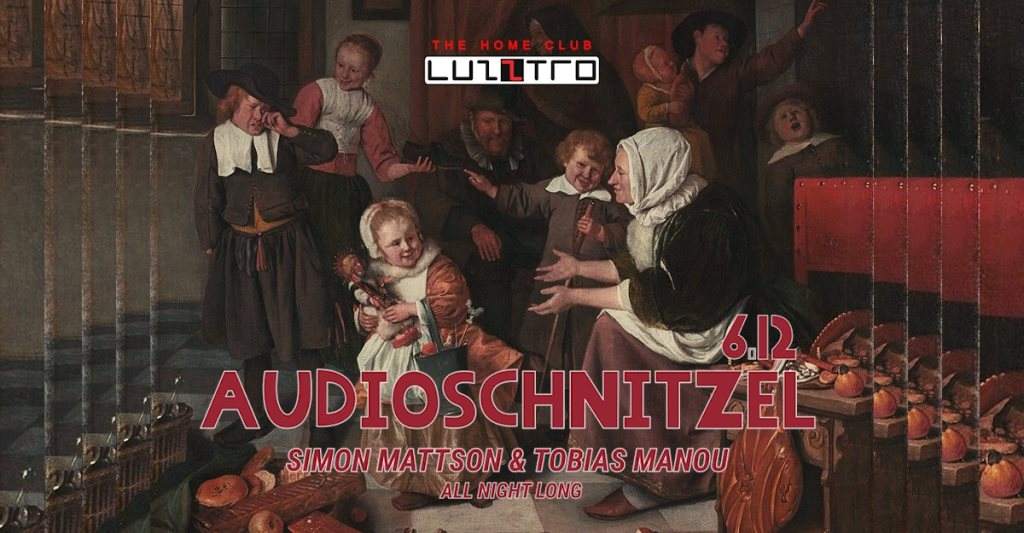 Audioschnitzel Pres. Santaschnitzel ho ho Honomituju Edition - フライヤー表
