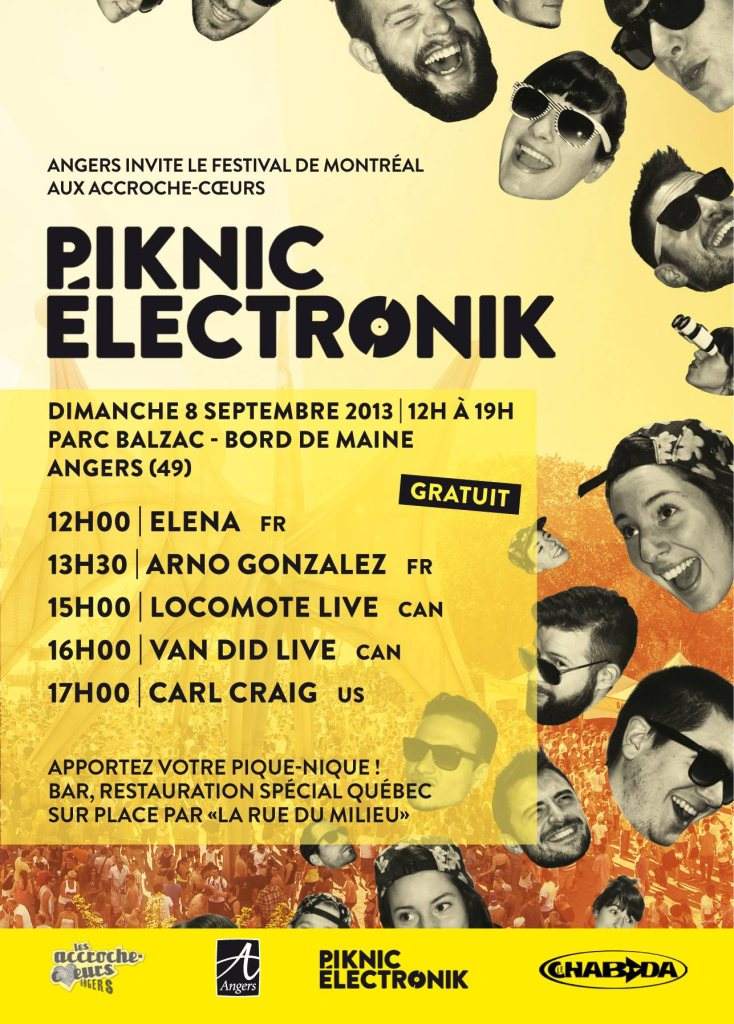 Piknic Electronik Angers - Página frontal