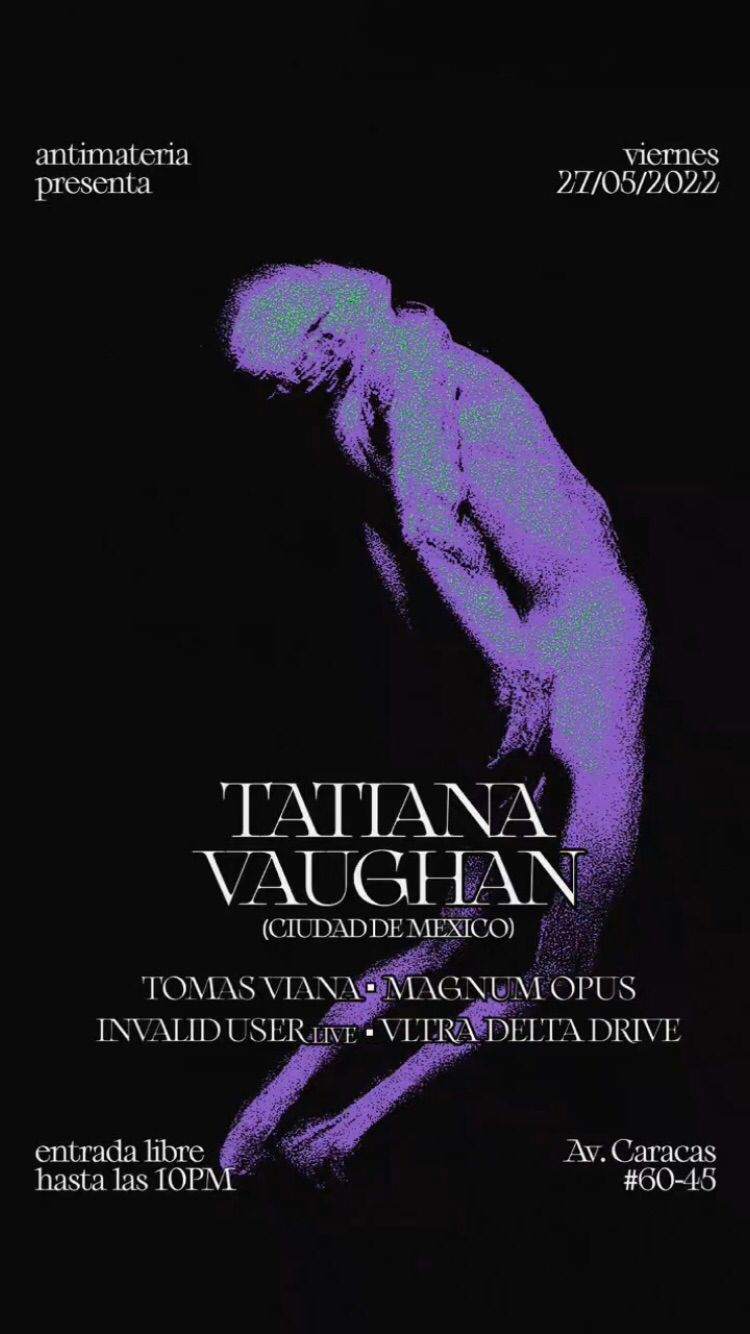 Tatiana Vaughan - Página frontal