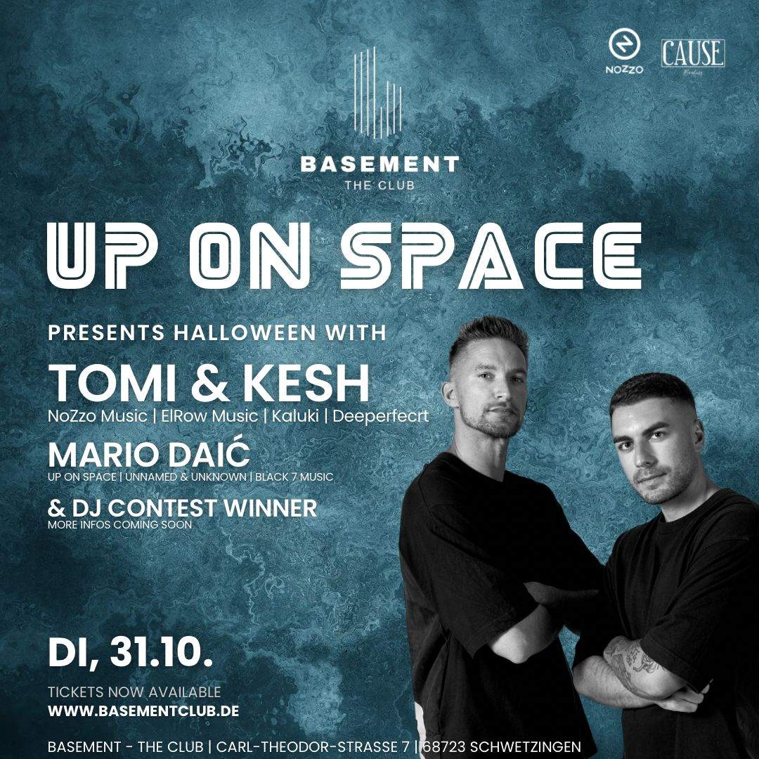 Up On Space pres. Halloween with Tomi & Kesh & Mario Daić - Página frontal