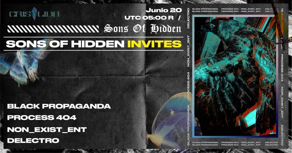 Sons Of Hidden Invites [INV004] - Página trasera