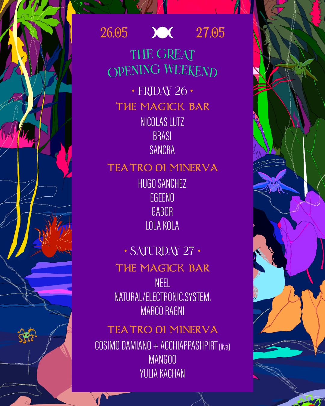 THE MAGICK BAR - The Great Opening Weekend at THE MAGICK BAR, Rome