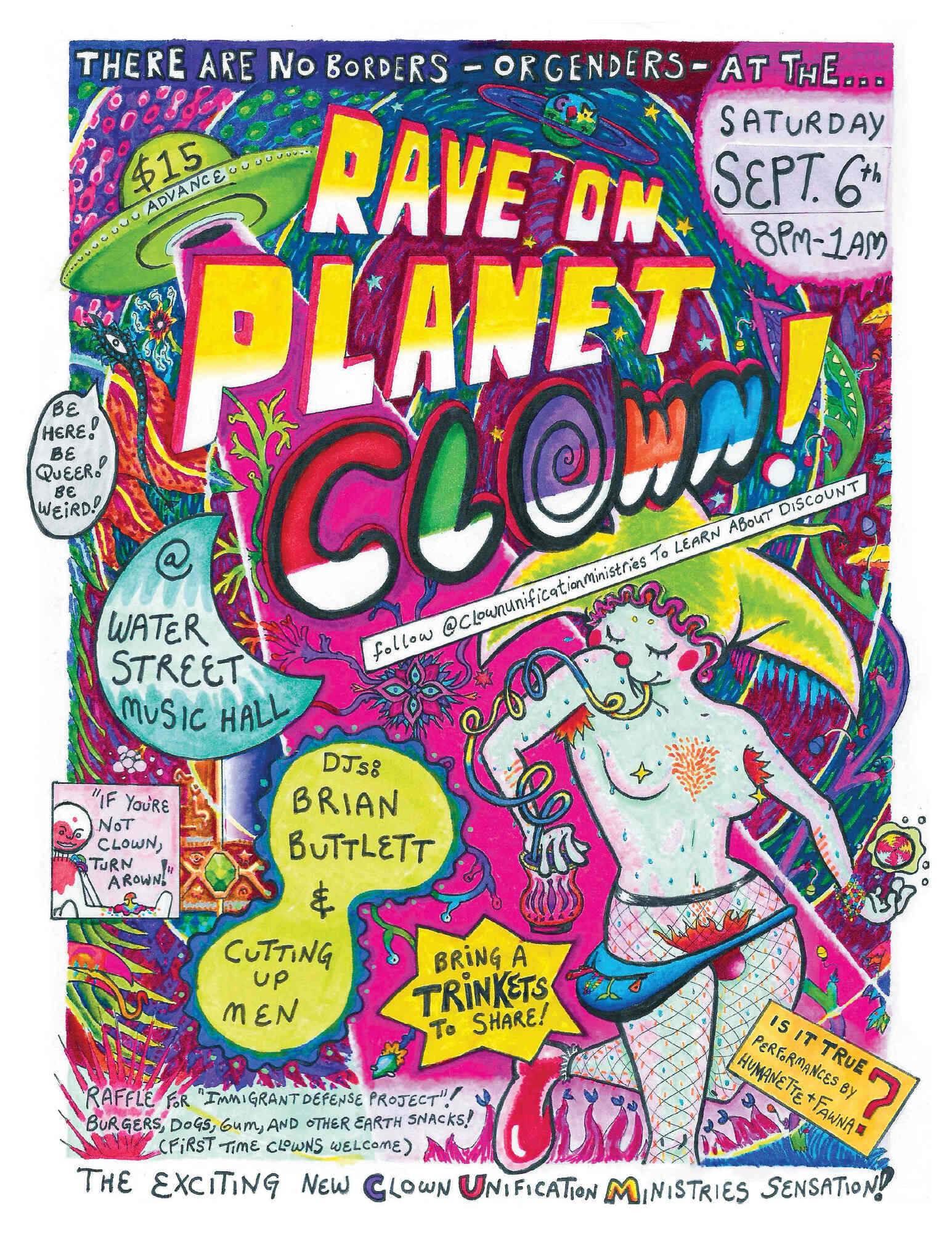 Rave on Planet Clown at TBA - Water Street Music Hall, Buffalo/Rochester