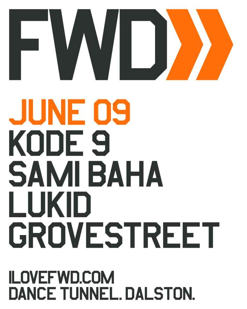 FWD» Kode 9 / Sami Baha / Lukid / Grovestreet - Página frontal