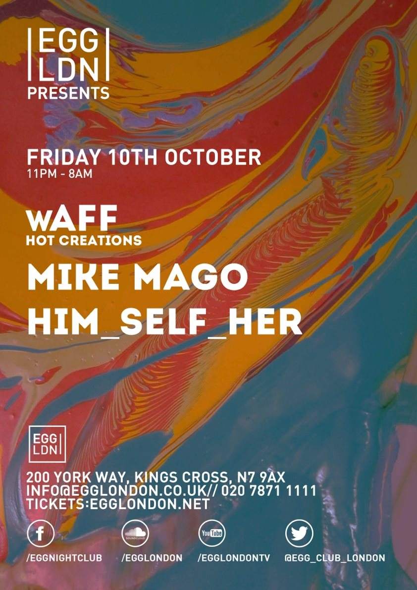 EGG presents: Ibiza Reunion pt.1 with wAFF, Mike Mago, Him_Self_Her - Página frontal