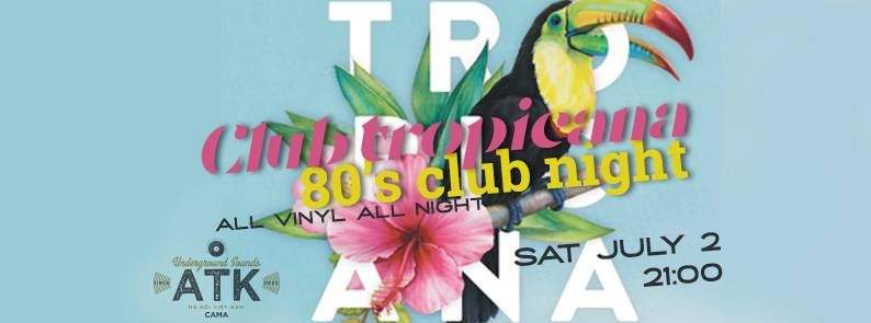 Club Tropicana - フライヤー表