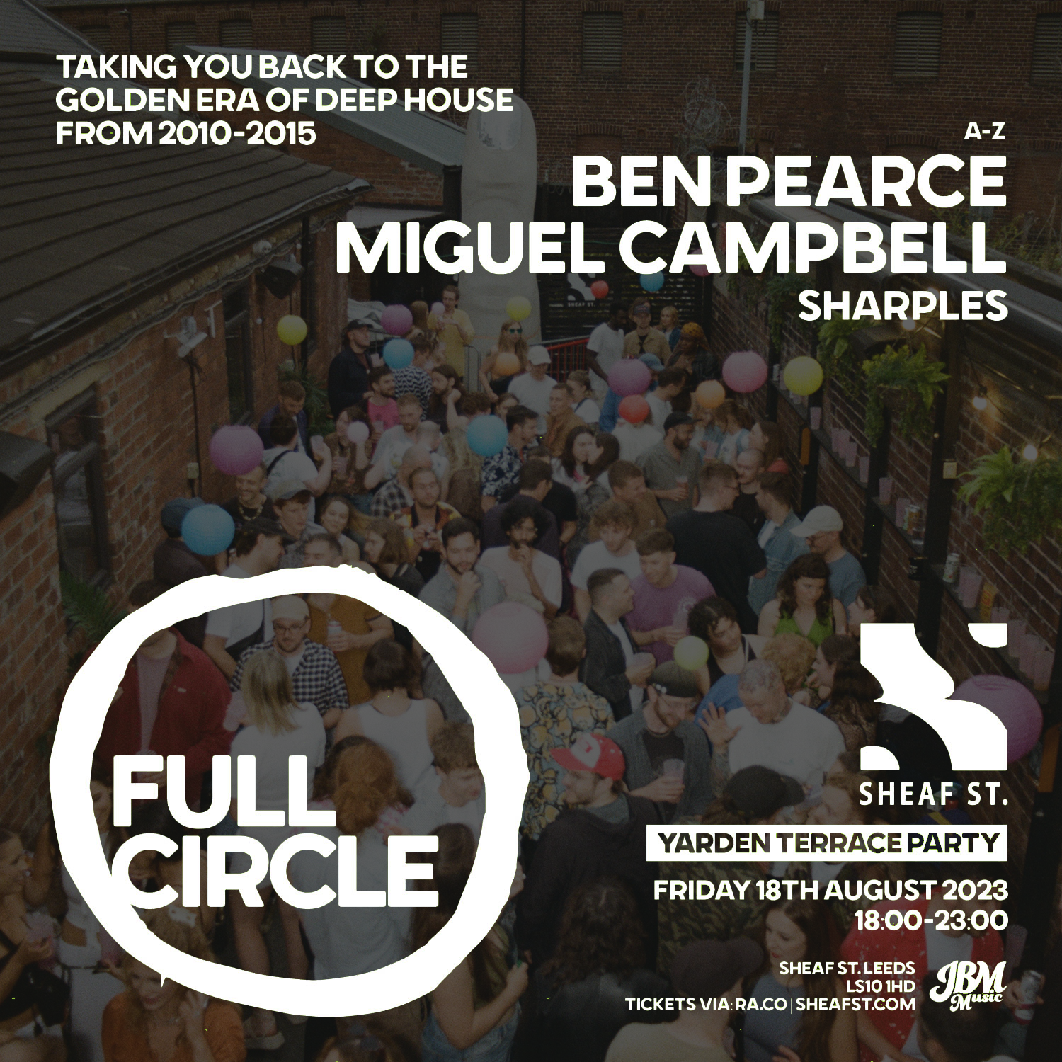 Full Circle: Miguel Campbell & Ben Pearce - フライヤー表