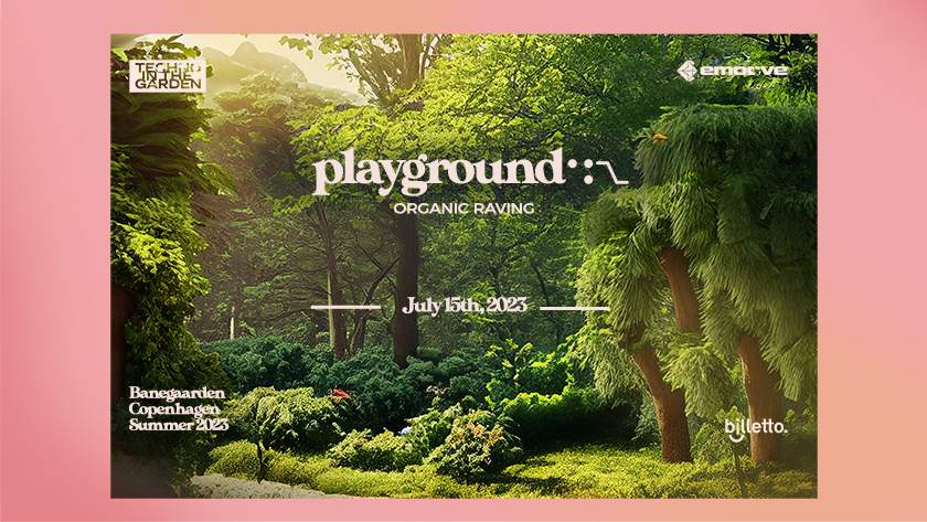 Playground - July 23 - フライヤー表