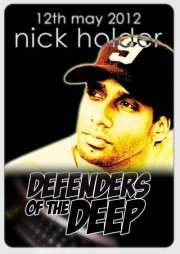 Defending The Deepness with Nick Holder - フライヤー表