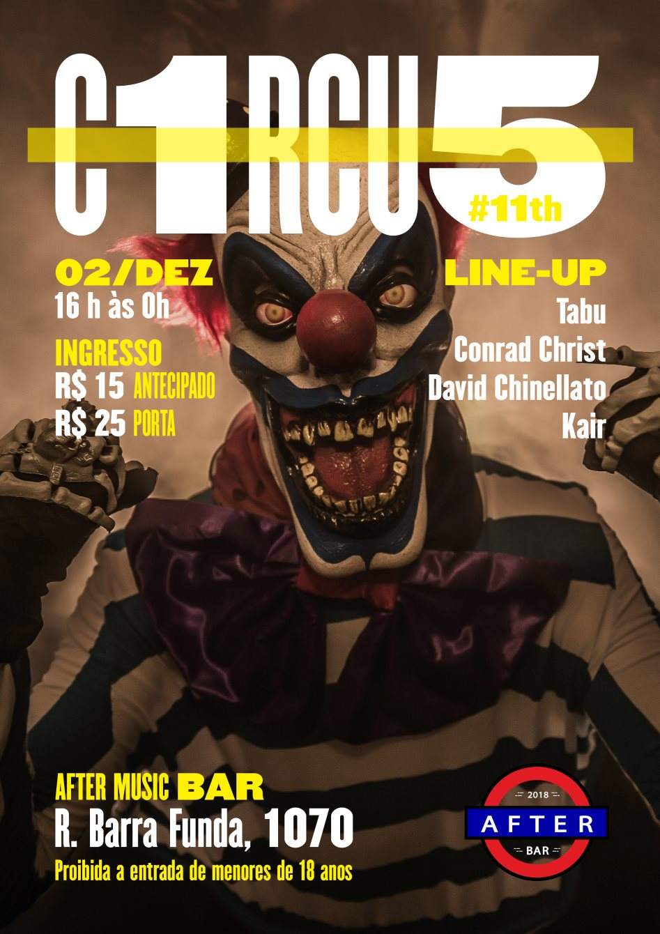 C1rcu5 11th Edition - フライヤー表
