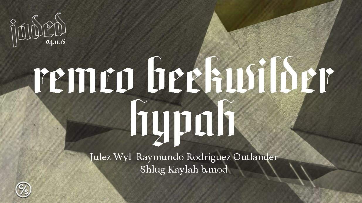 Jaded with Remco Beekwilder & Hypah - Página frontal
