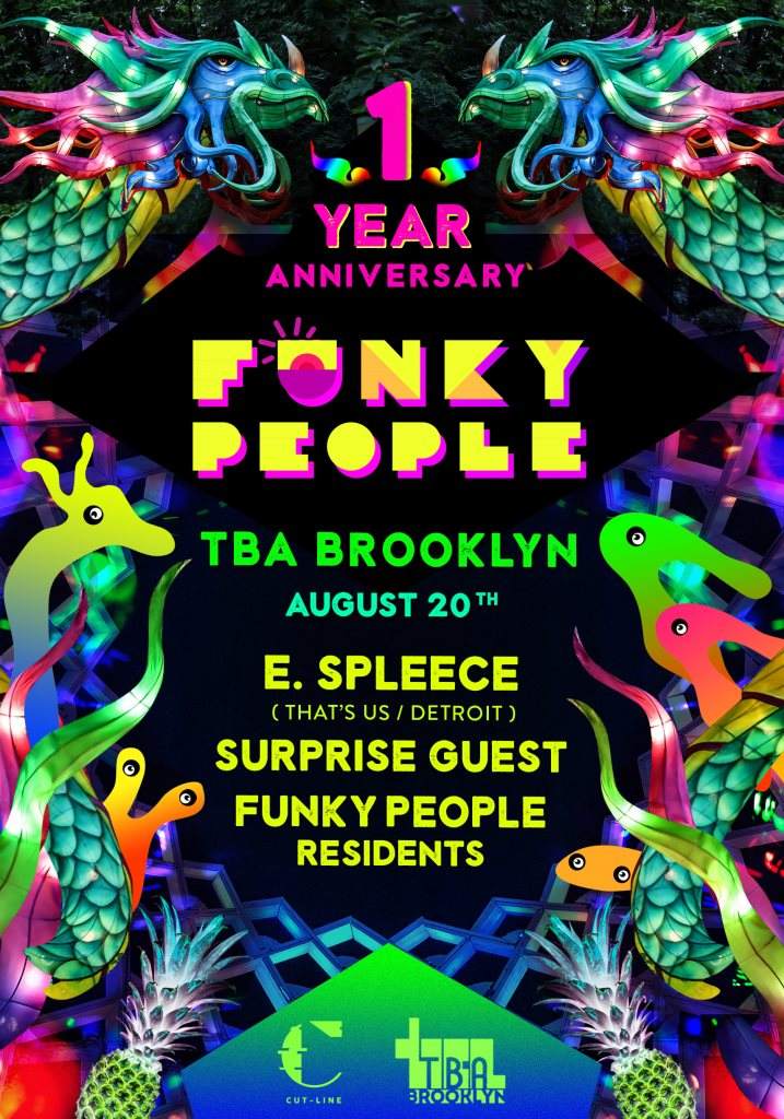 Funky People 1st Anniversary - Página frontal
