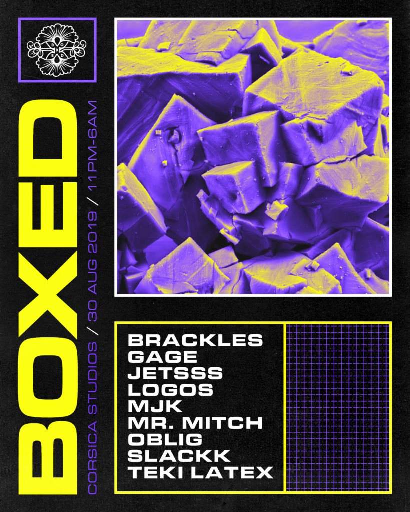 Boxed: Brackles, Gage, Jetsss, MJK, Oblig, Teki Latex - Página frontal