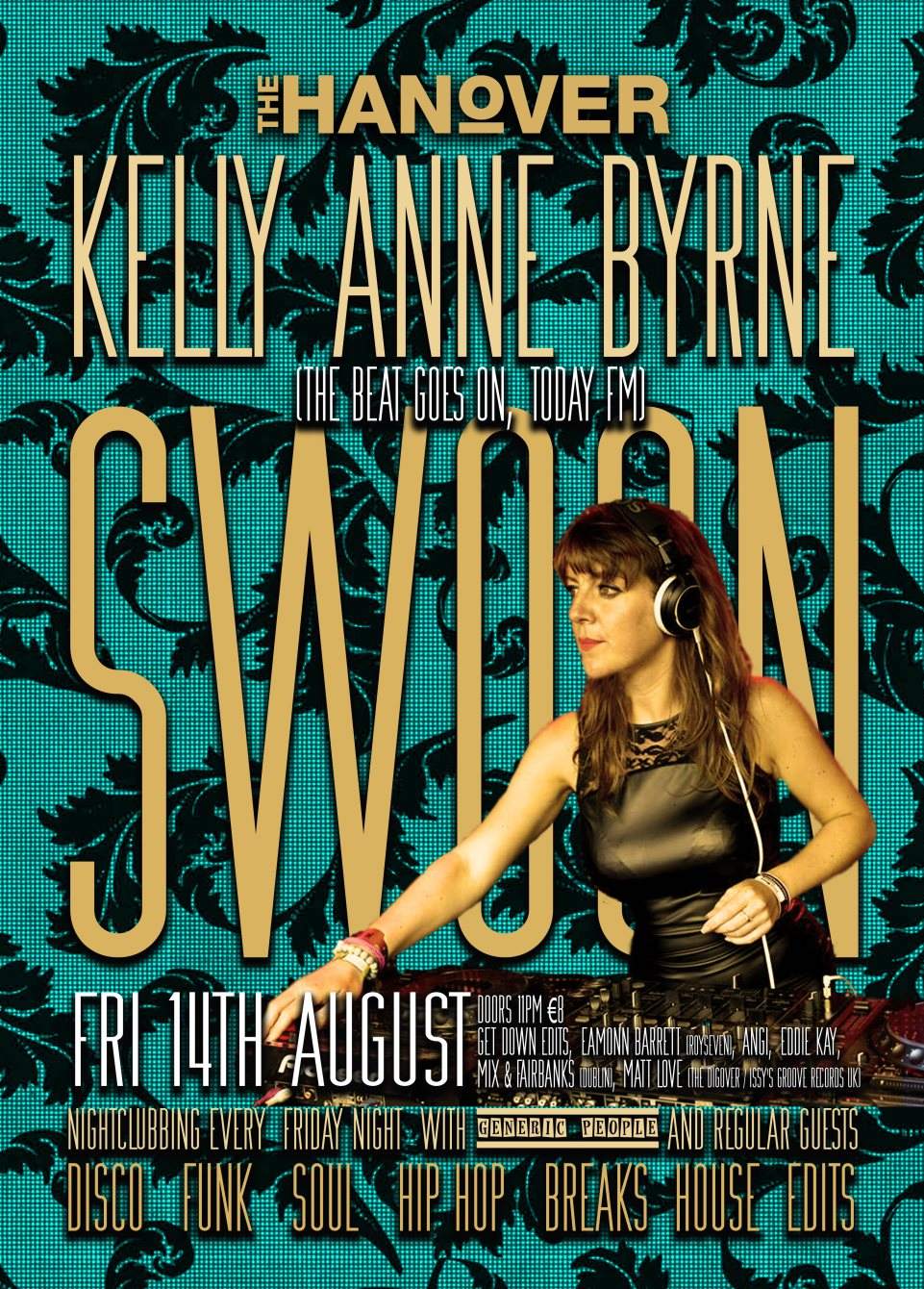 Swoon presents Kelly-Anne Byrne - フライヤー表