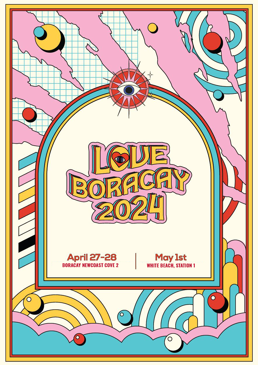 Love Music Festival x Love Boracay 2024 (Day 3) - フライヤー表