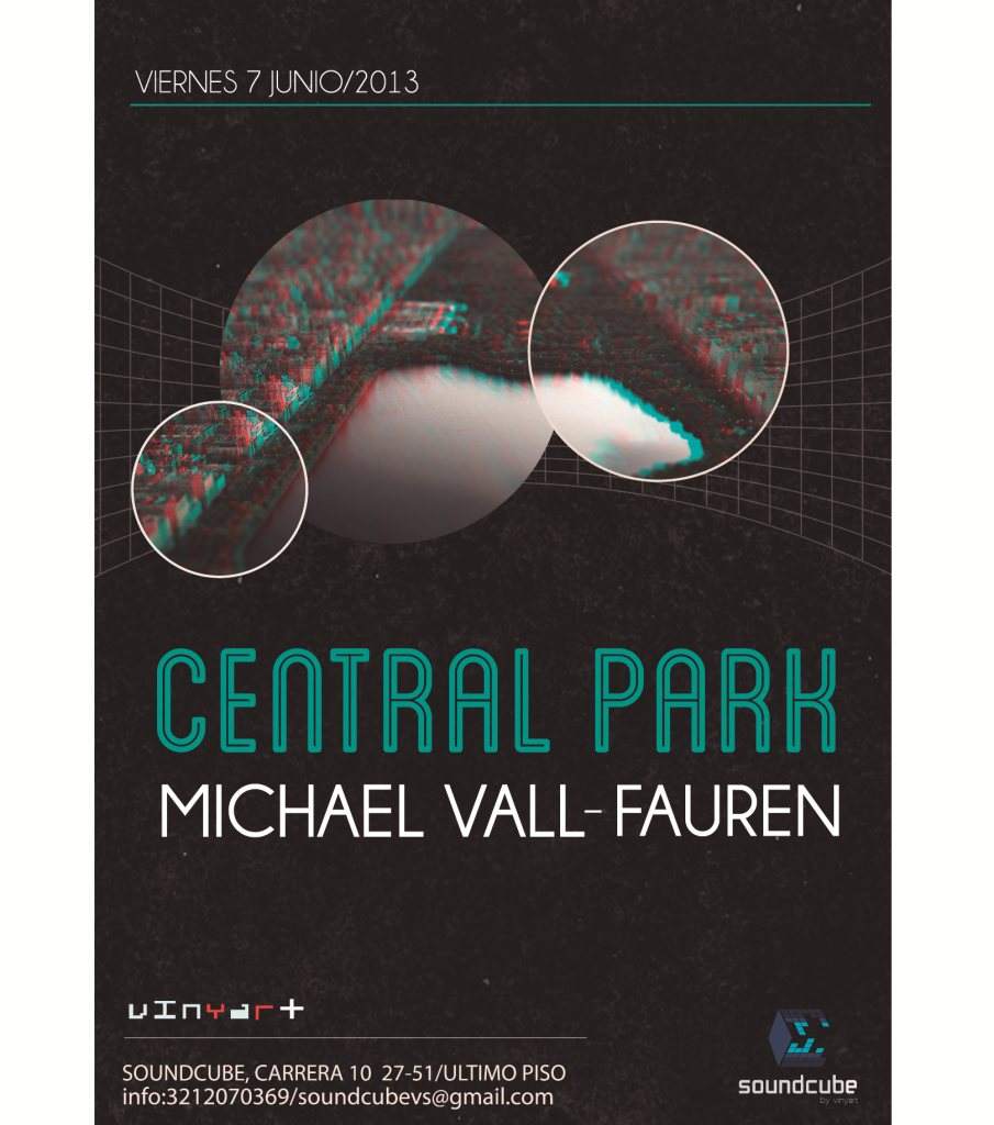 Central Park - Página frontal