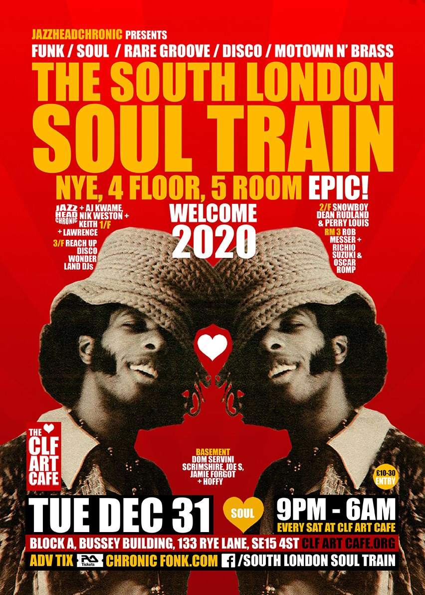 The South London Soul Train James Brown 13 yr Anniversary Special w Lbjbs (Live) - Página trasera