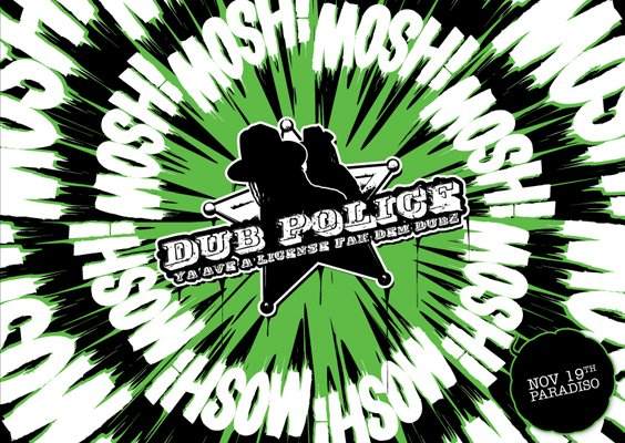 Mosh! Invites Dub Police - Página frontal