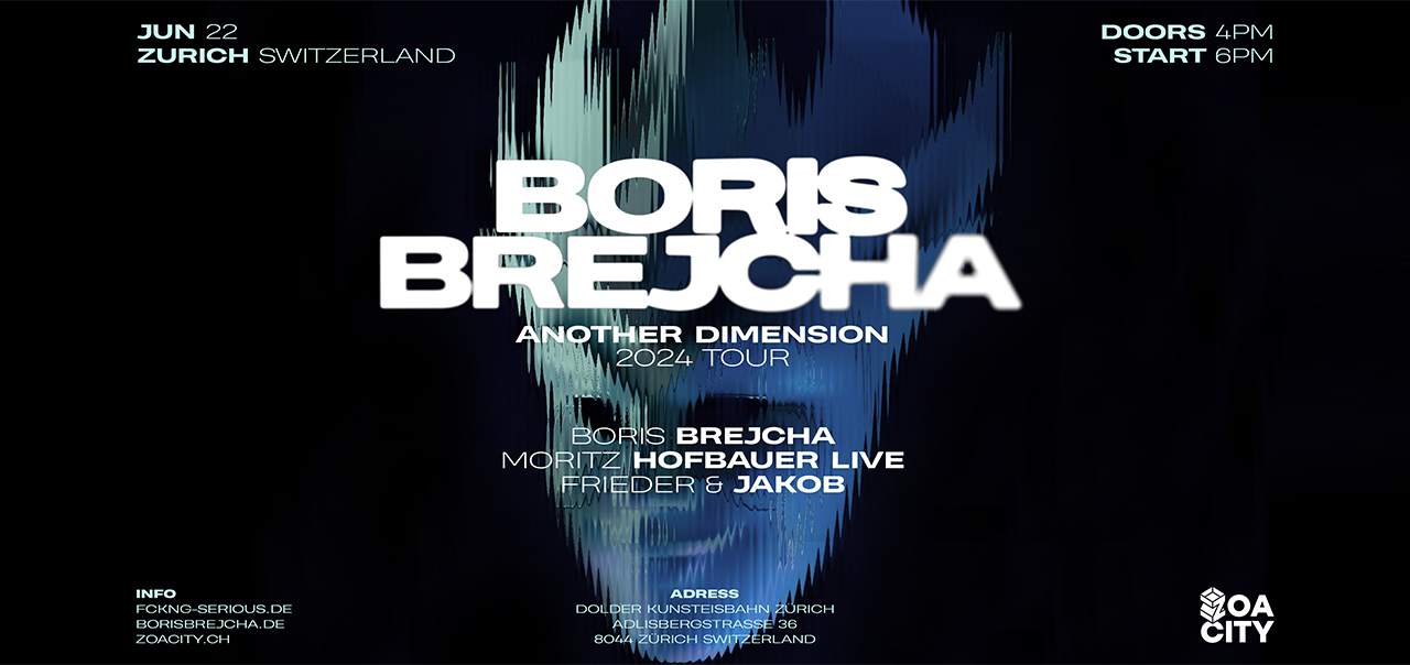 BORIS BREJCHA - Another Dimension I ZOA City - フライヤー表