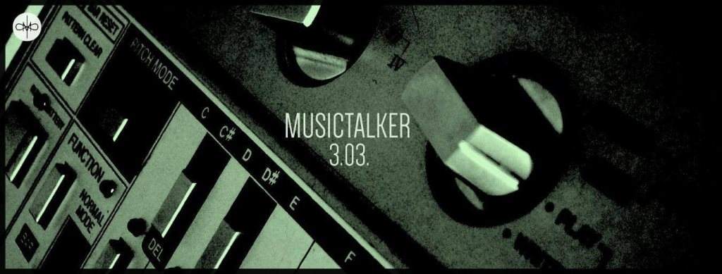 Musictalker303 Gerald VDH & Mike Vinyl - フライヤー表