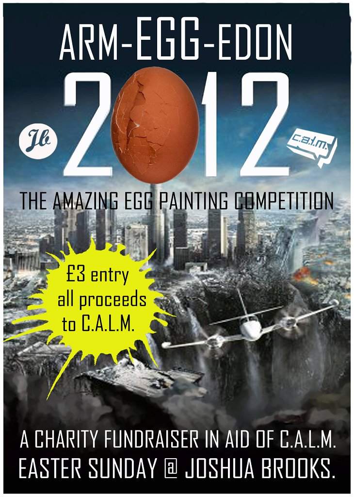 Egg 2012 - The Amazing Egg Painting Competition - フライヤー表