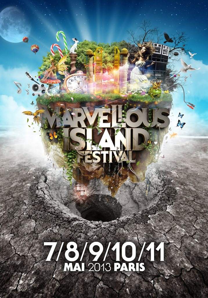 Marvellous Island Festival (day 1) - フライヤー裏