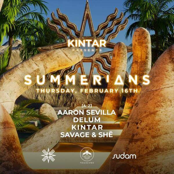 Savage & She + Kintar - by SUMMERIANS, VAGALUME, TULUM at TBA, Tulum