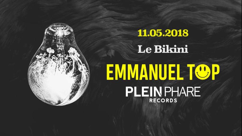 Plein Phare Records Invite Emmanuel Top - フライヤー表
