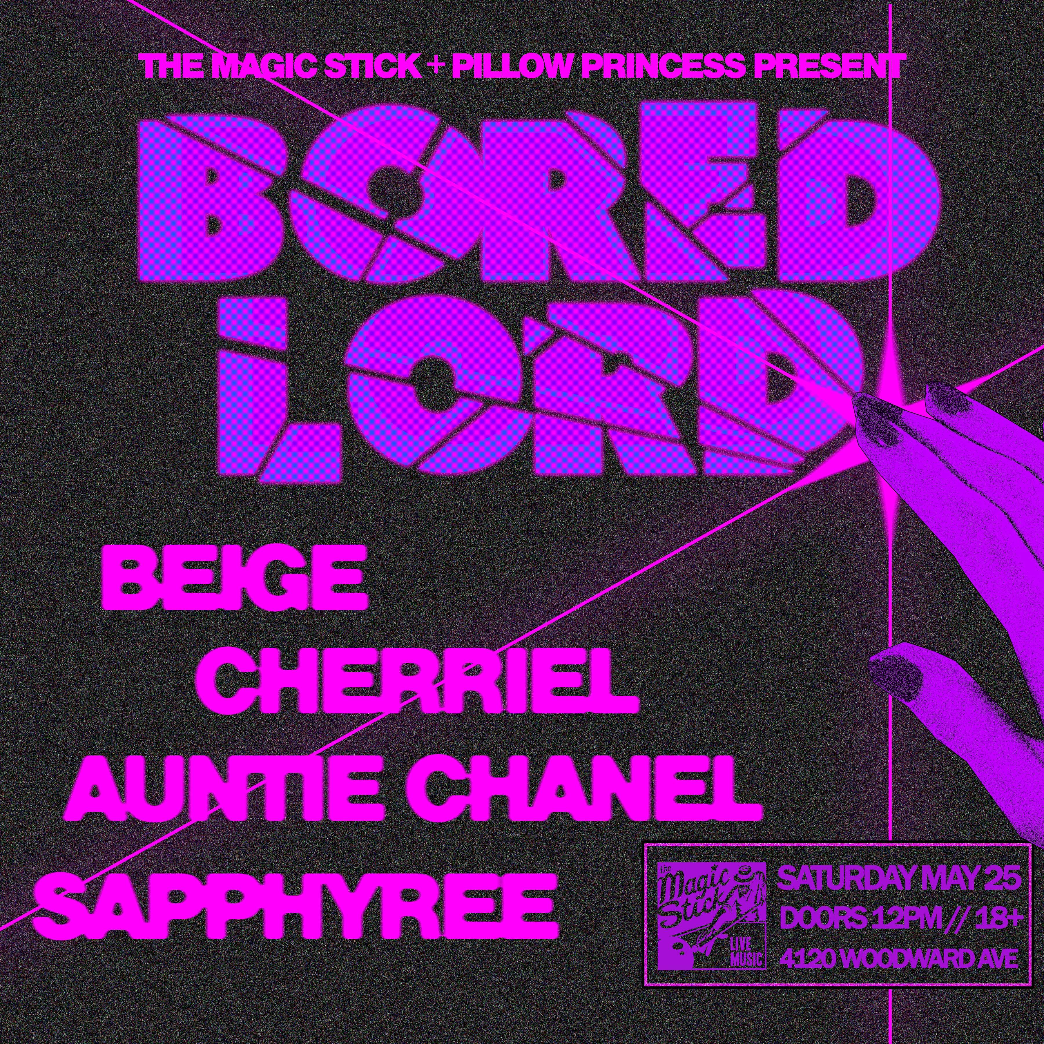 Bored Lord with BEIGE, Cherriel, Auntie Chanel, and Sapphyree in Detroit - Página frontal