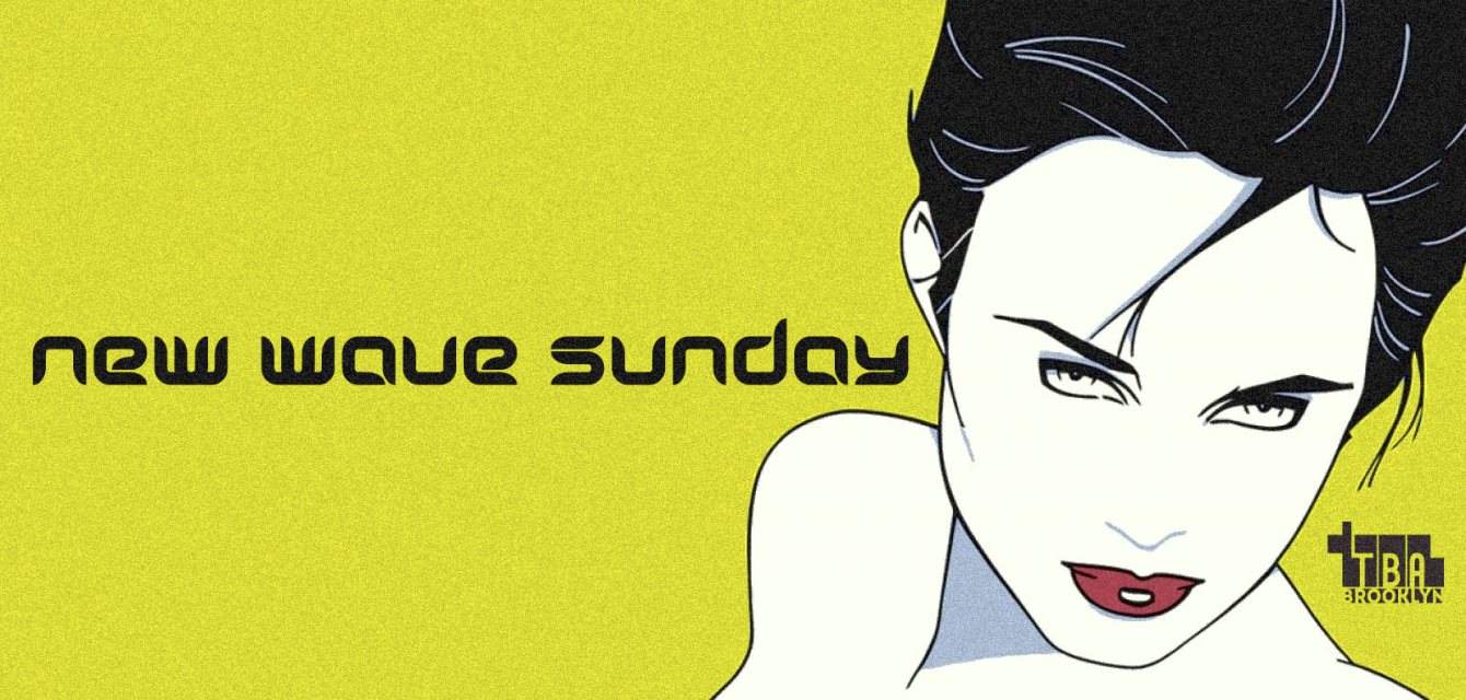 New Wave Sunday - フライヤー表
