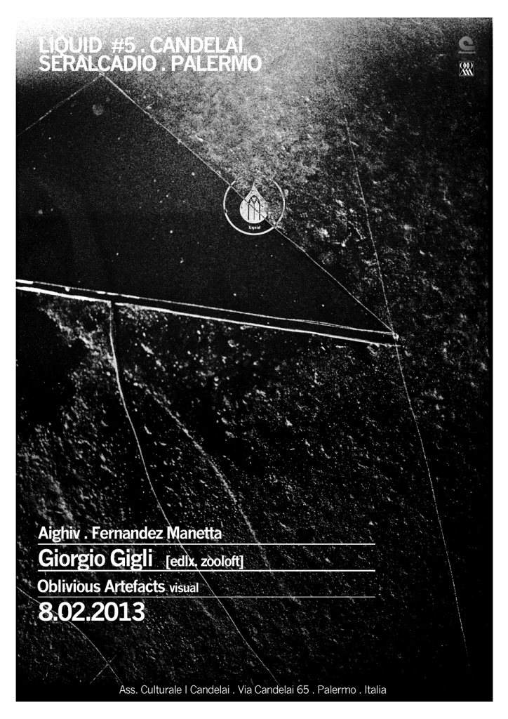 Liquid 05 Giorgio Gigli - フライヤー表