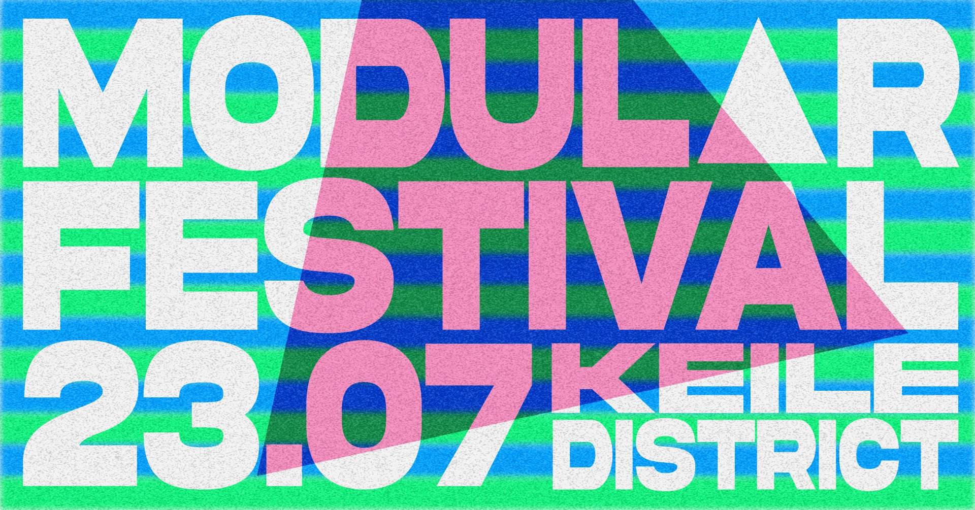 Modular Festival 2022 - フライヤー表
