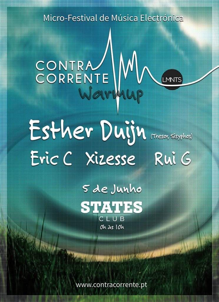 Contracorrente Warmup with Esther Duijn - フライヤー表